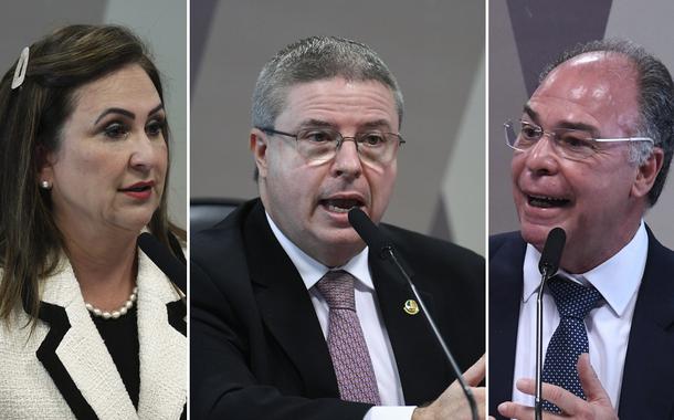 Kátia Abreu,  Antonio Anastasia e Fernando Bezerra Coelho