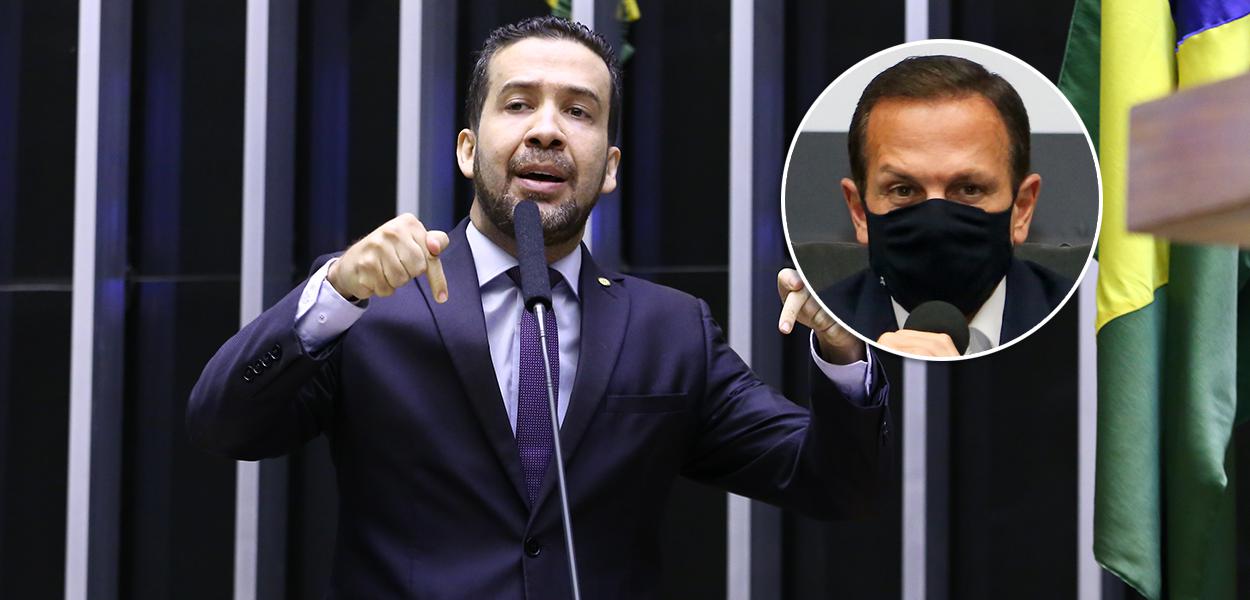 André Janones e João Doria