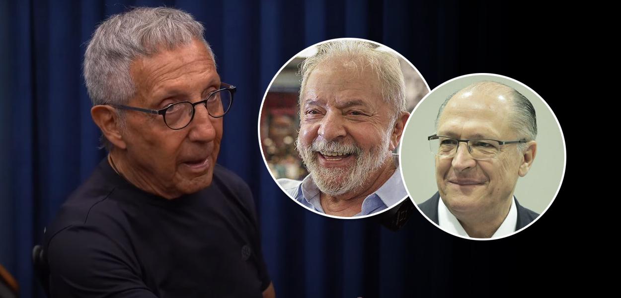 Abílio Diniz, Lula e Geraldo Alckmin