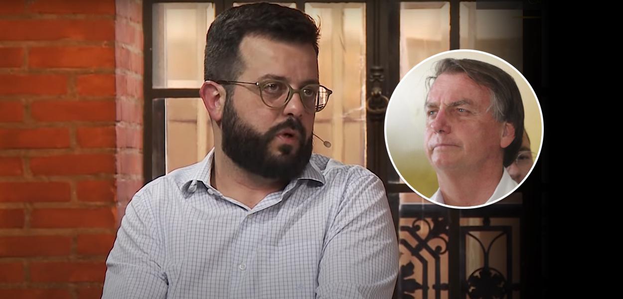 Vitor Marchetti e Bolsonaro