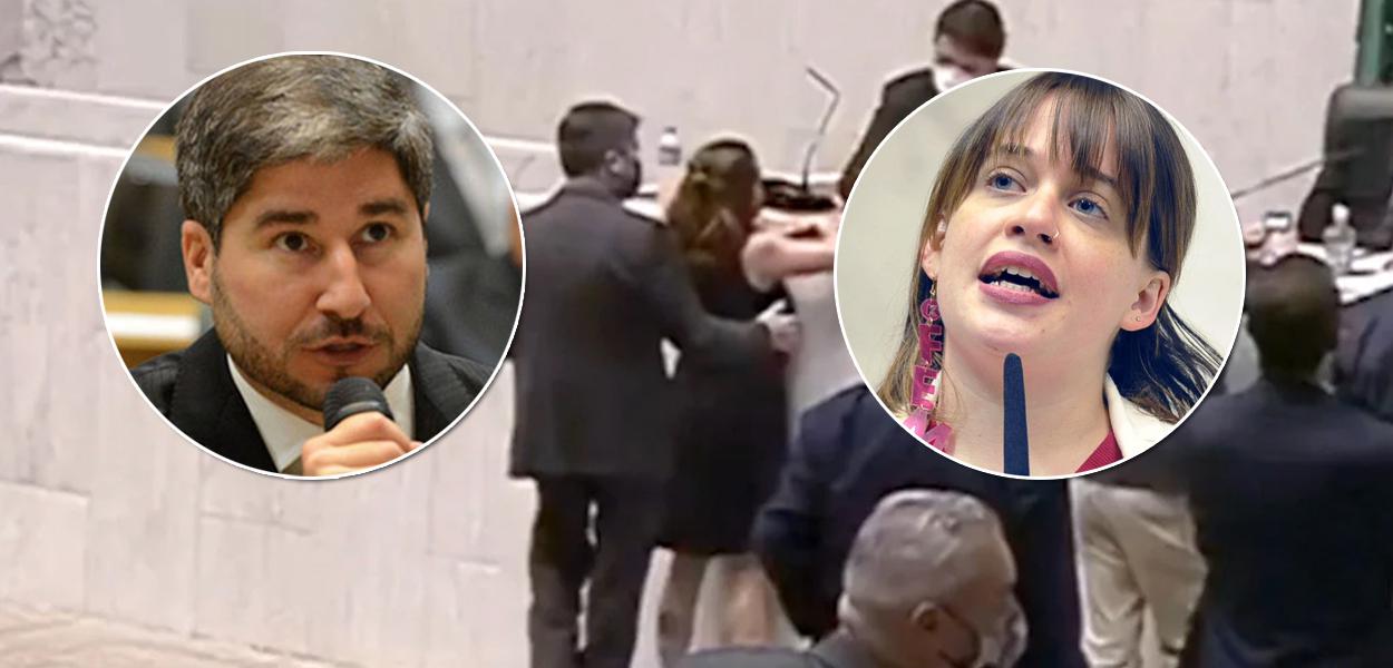 Fernando Cury e Isa Penna