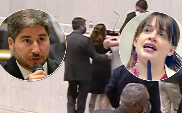 Fernando Cury e Isa Penna