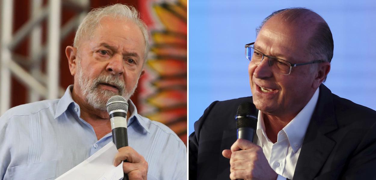 Lula e Alckmin