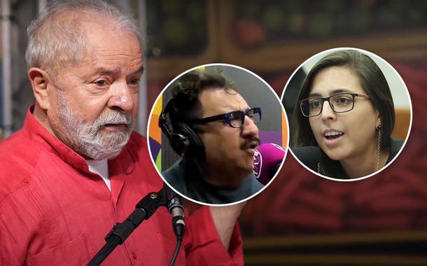 Lula, Ratinho e Natália Bonavides