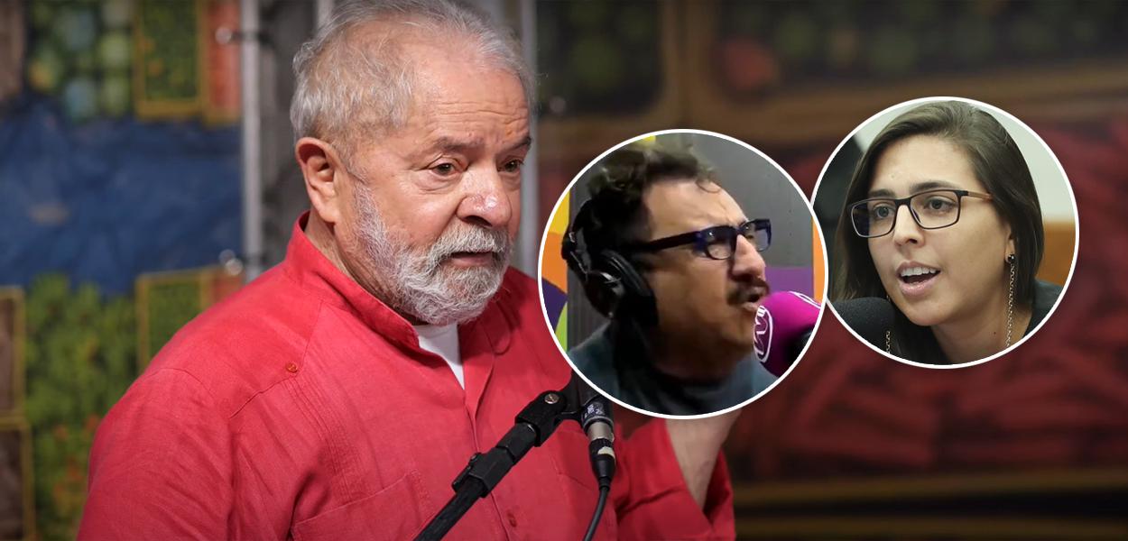 Lula, Ratinho e Natália Bonavides
