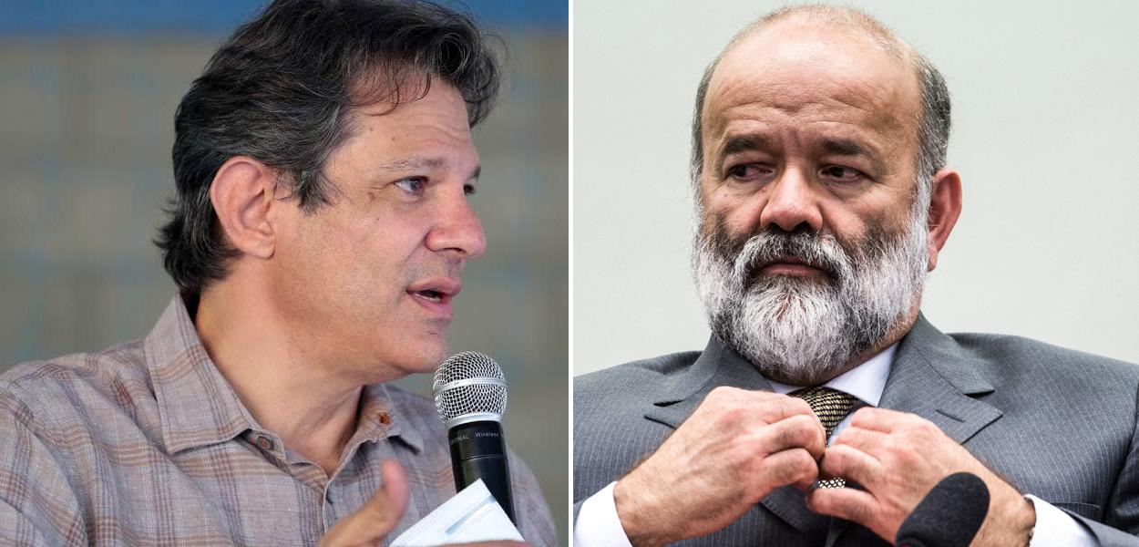 Fernando Haddad e João Vaccari Neto