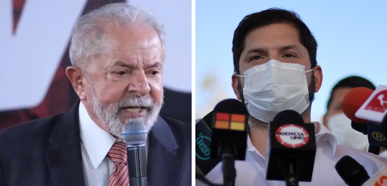 Lula e Gabriel Boric