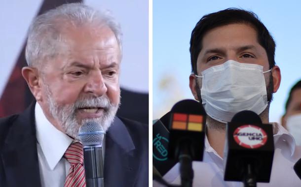 Lula e Gabriel Boric