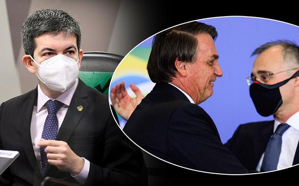 Randolfe Rodrigues, Bolsonaro e André Mendonça
