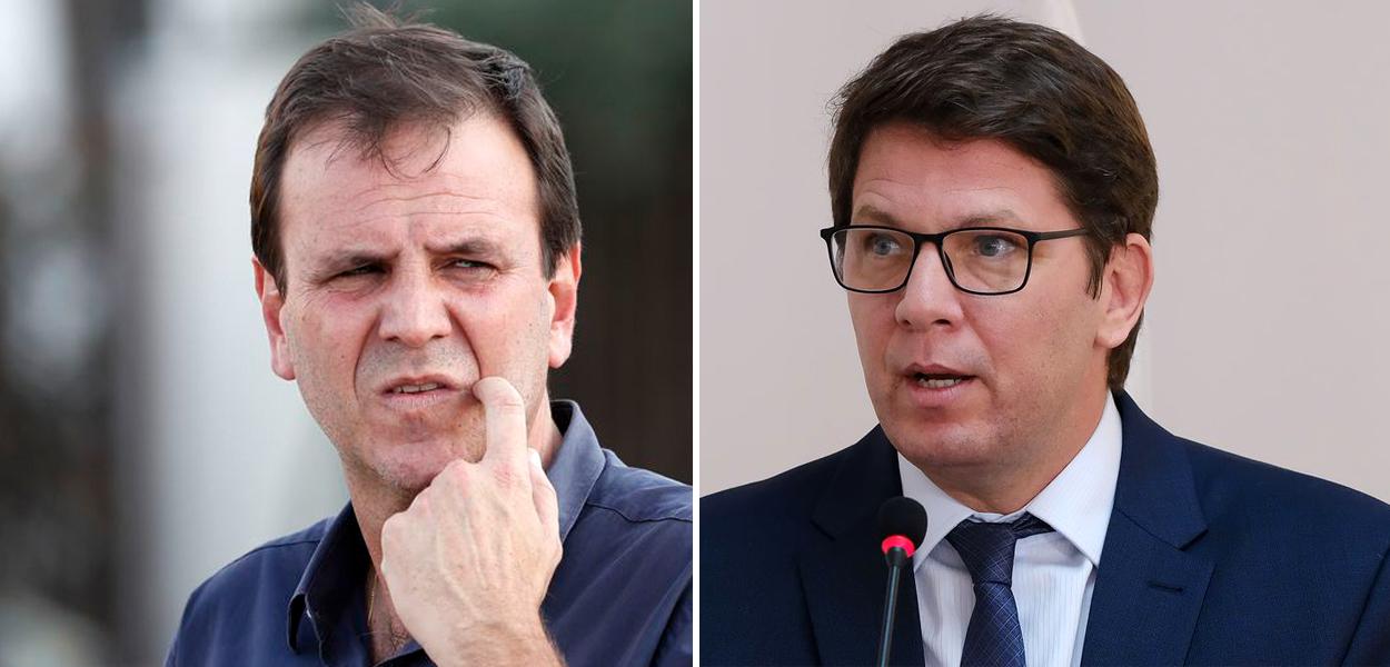 Eduardo Paes e Mario Frias