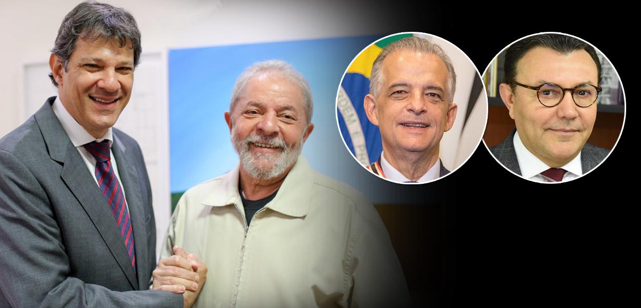 Haddad, Lula, França e Siqueira