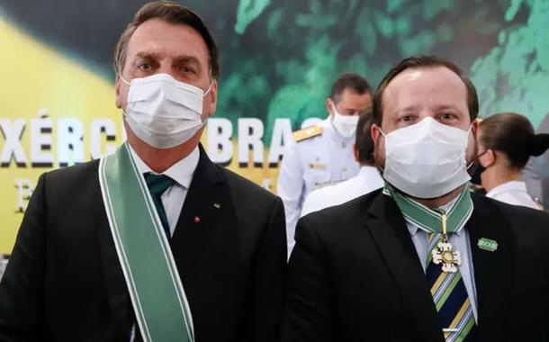 Jair Bolsonaro e Célio Faria Júnior