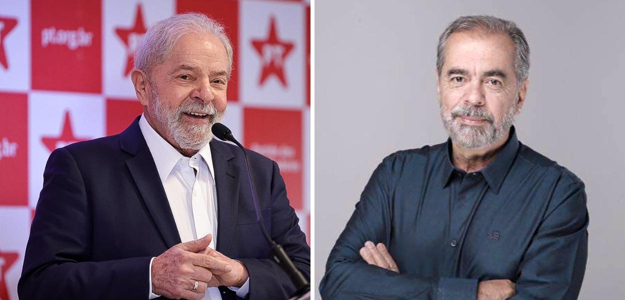 Lula e Eduardo Brandão, do PV
