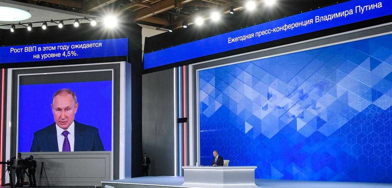 Coletiva de fim de ano do presidente da Rússia, Putin