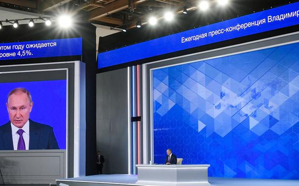 Coletiva de fim de ano do presidente da Rússia, Putin