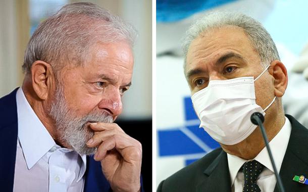 Lula e Marcelo Queiroga