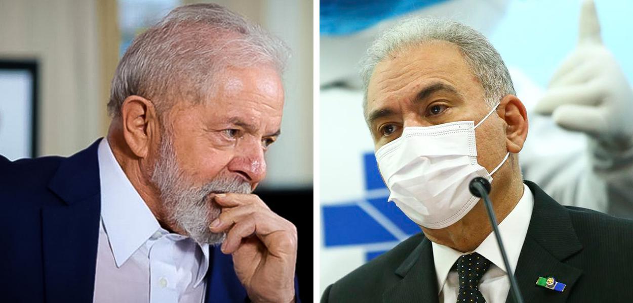 Lula e Marcelo Queiroga