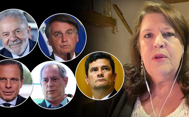 Lula, Bolsonaro, Doria, Ciro, Moro e Márcia Cavallari