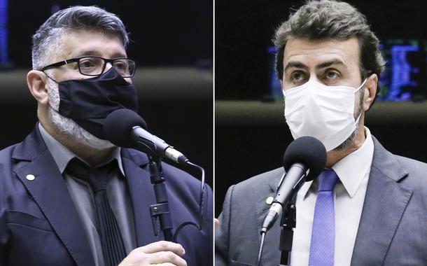 Alexandre Frota e Marcelo Freixo