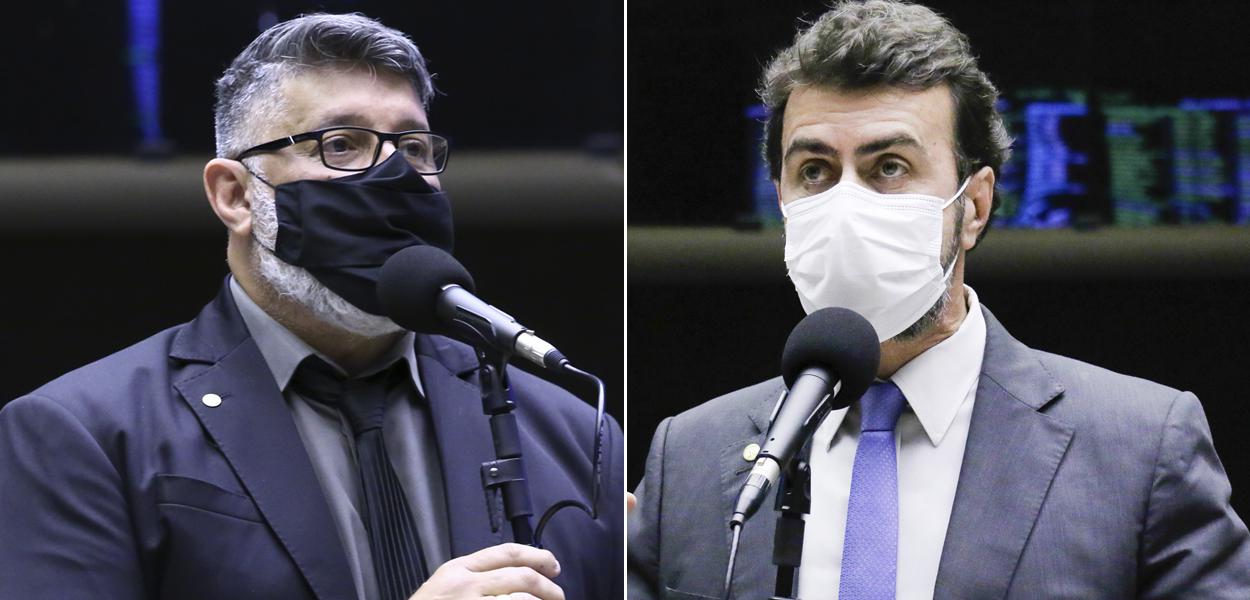 Alexandre Frota e Marcelo Freixo