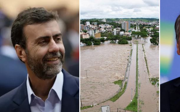 Marcelo Freixo e Jair Bolsonaro