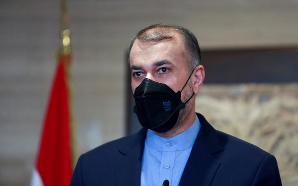 Ministro das Relações Exteriores do Irã, Hossein Amirabdollahian, fala a jornalistas em Beirute
07/10/2021
REUTERS/Aziz Taher