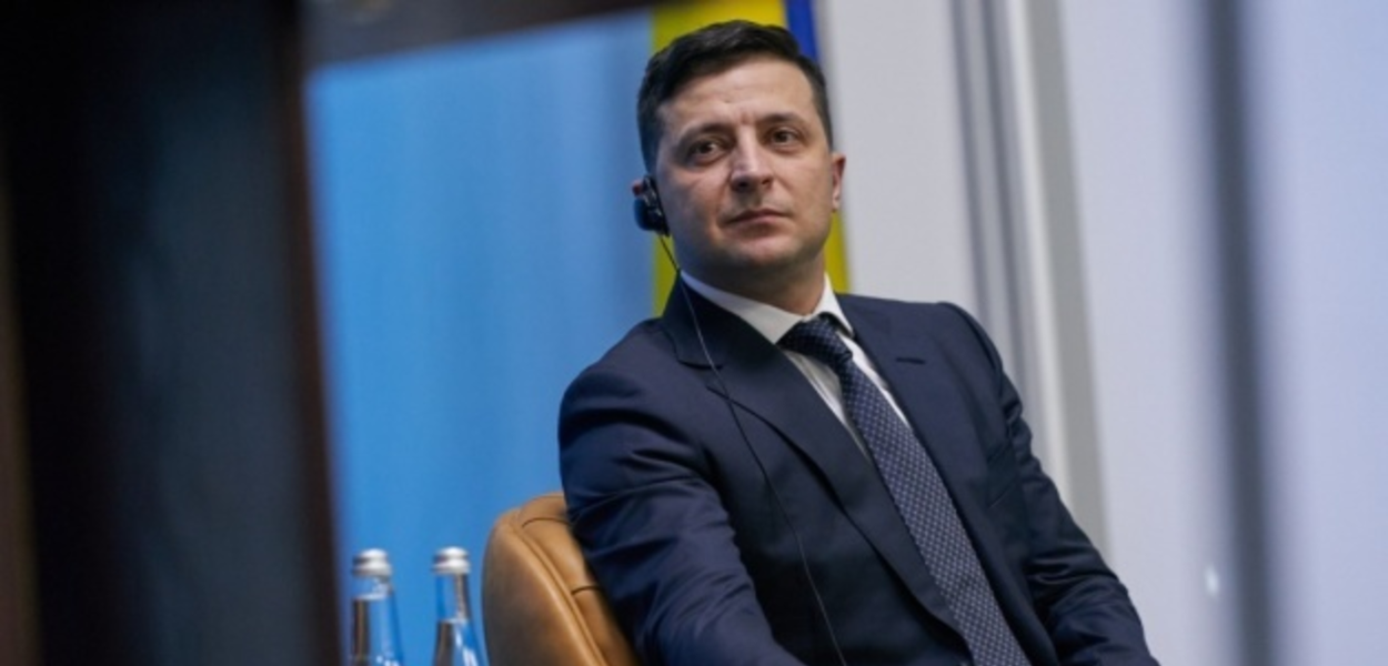 Vladimir Zelensky, presidente da Ucrânia