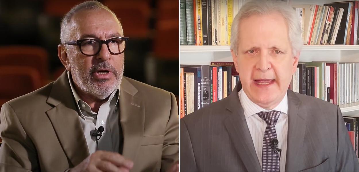 Milton Seligman e Augusto Nunes