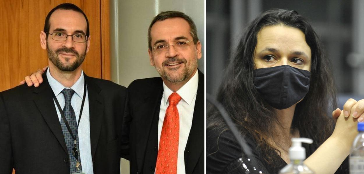 Irmãos Weintraub e Janaina Paschoal
