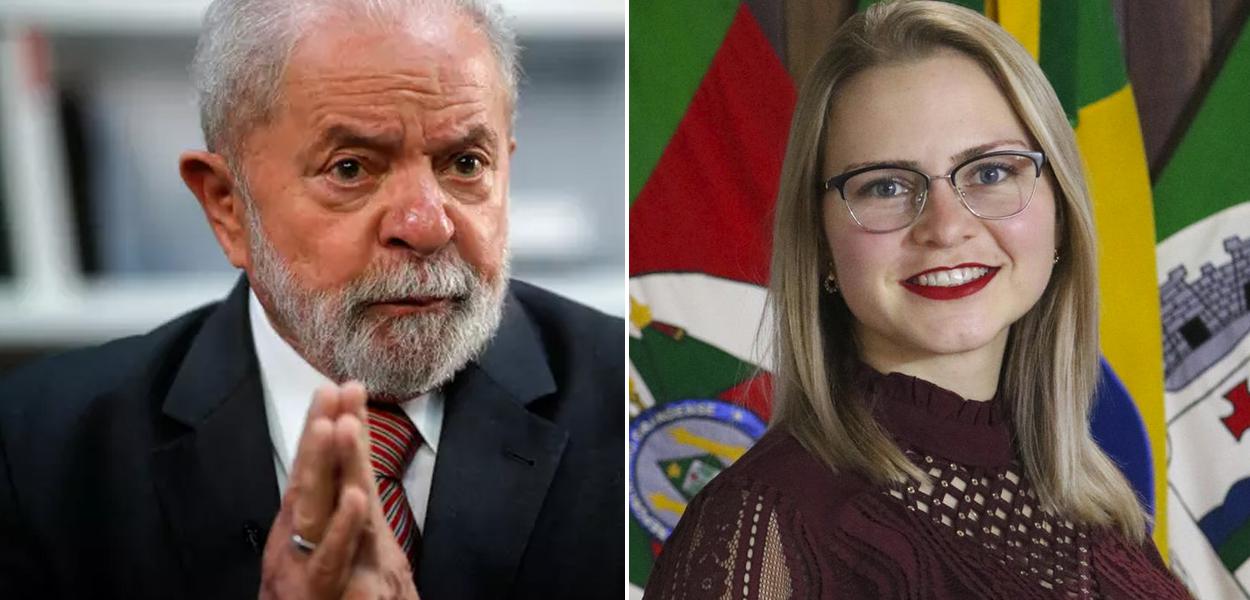 Lula e Iasmin Roloff