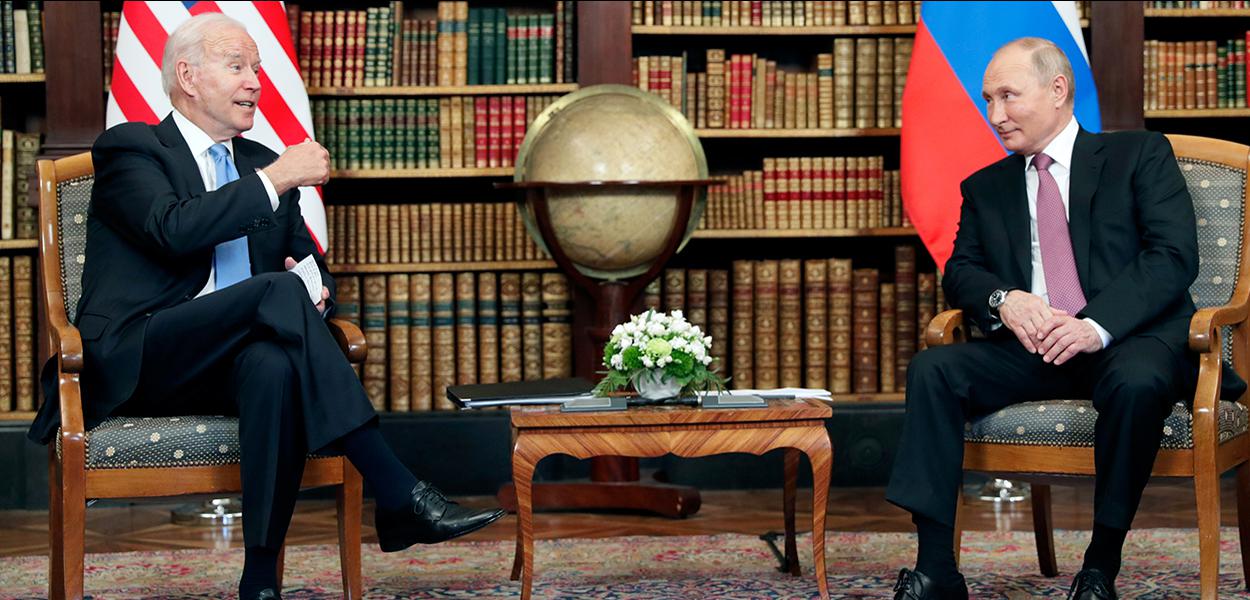 Biden e Putin conversam em Genebra