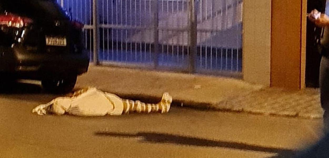 Múmia em Santos (SP)