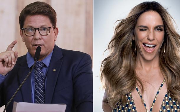 Mario Frias e Ivete Sangalo