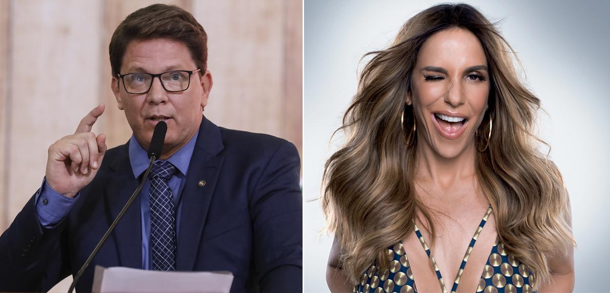 Mario Frias e Ivete Sangalo