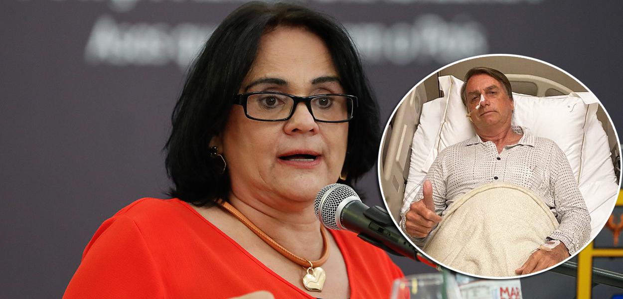 Damares Alves e Jair Bolsonaro
