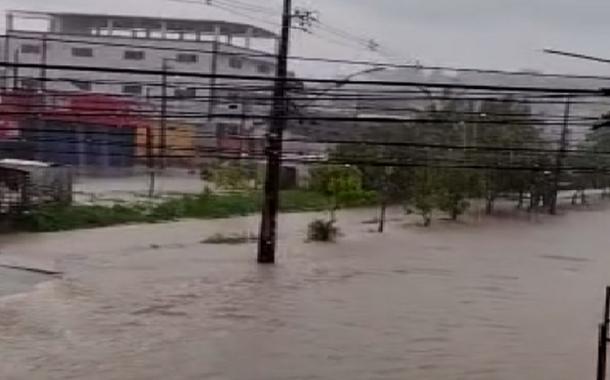 Alagamento em Jaboatão dos Guararapes (PE)