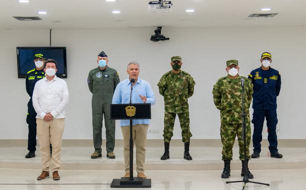 03/01/2022
Cortesia da Presidência da Colômbia/Divulgação via REUTERS