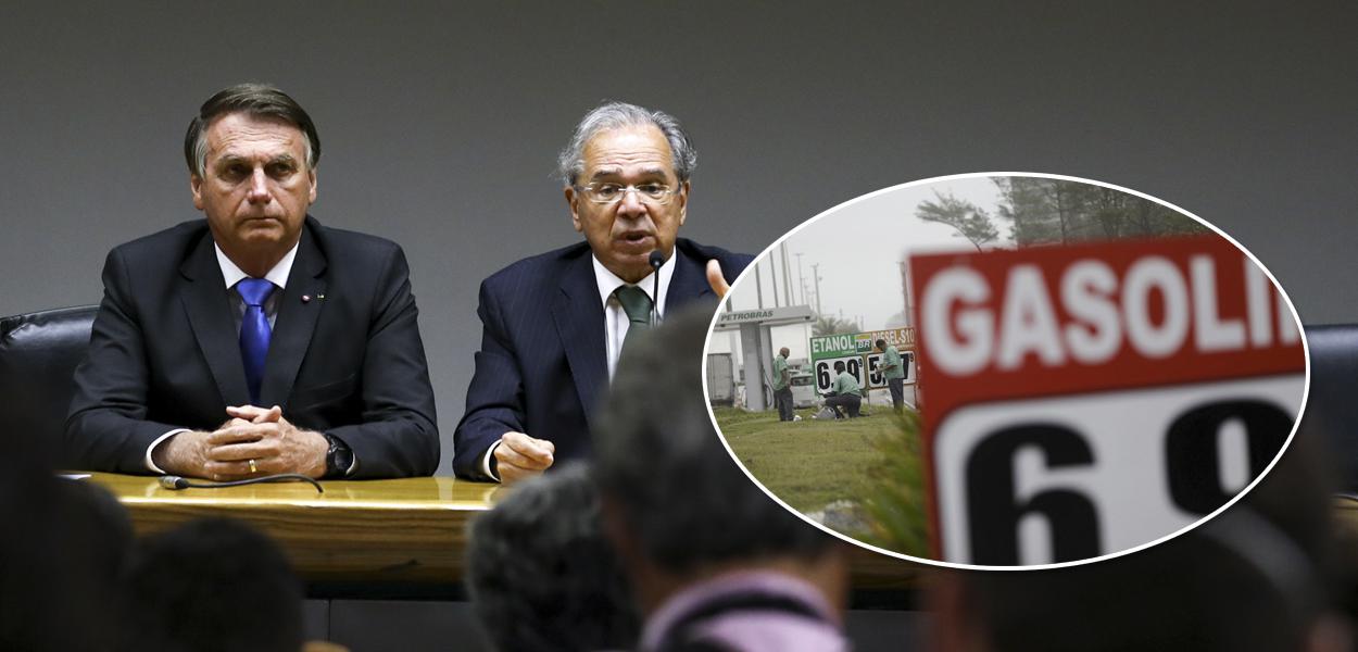 Bolsonaro e Paulo Guedes