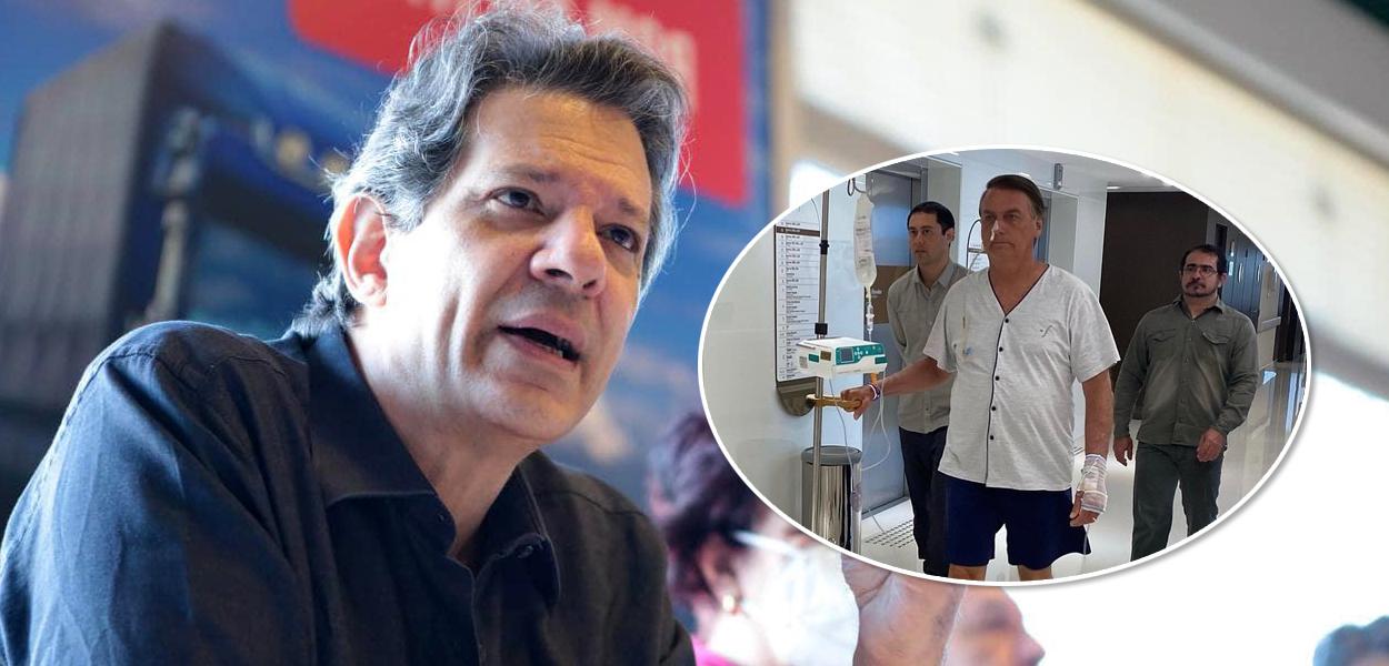 Fernando Haddad e Jair Bolsonaro