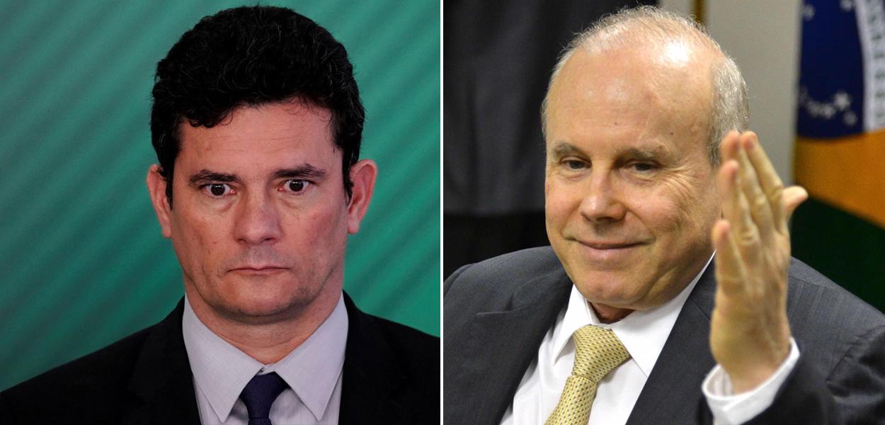 Sergio Moro e Guido Mantega