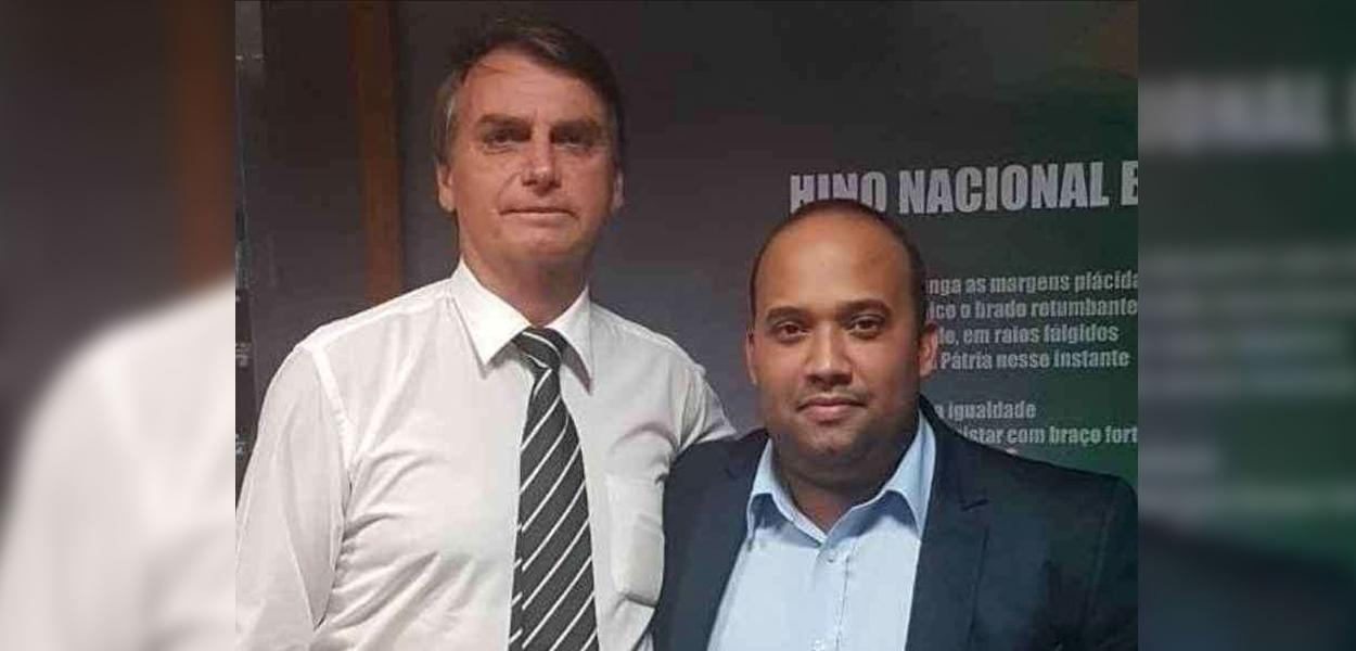 Bolsonaro e Haissander Souza de Paula