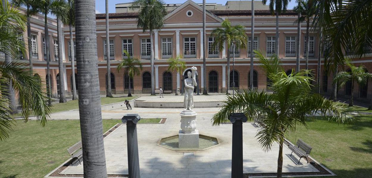 Sede do Arquivo Nacional, no centro do Rio de Janeiro.