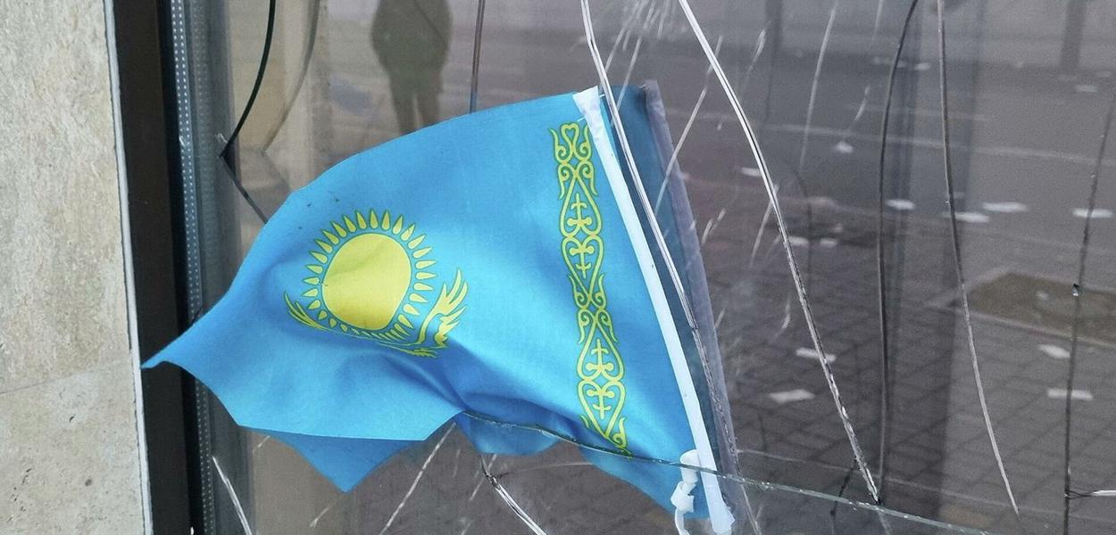 Bandeira do Cazaquistão