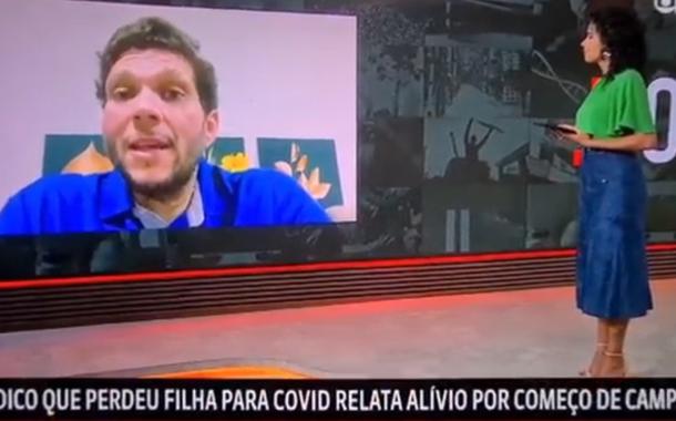 Aline Midlej e médico Rodolfo Aparecido da Silva