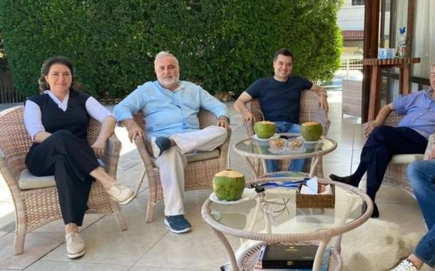 Simone Tebet, Jean Paul Prates, Walter Alves, Garibaldi Alves Filho e Eduardo Rocha
