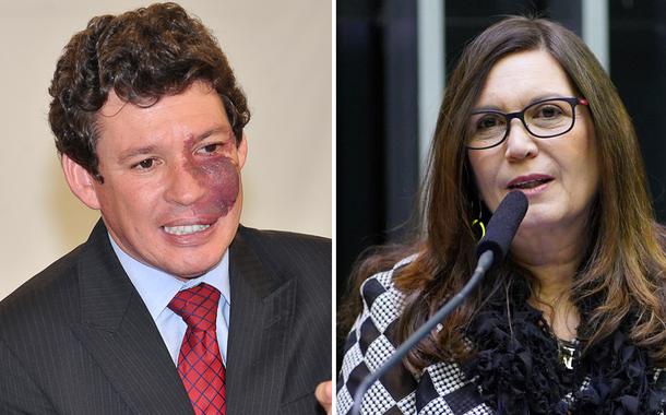 Reginaldo Lopes e Bia Kicis