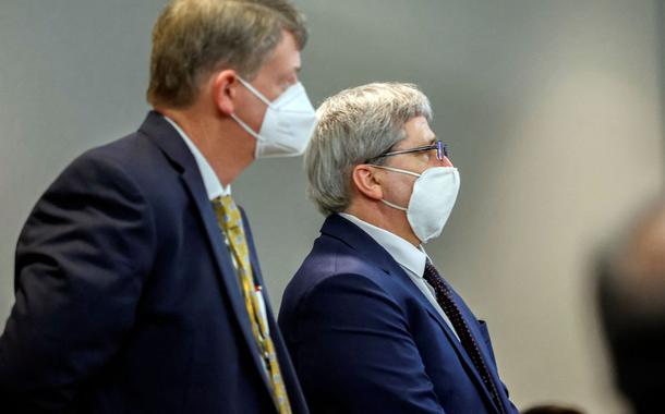 Travis McMichael, Gregory McMichael e William "Roddie" Bryan