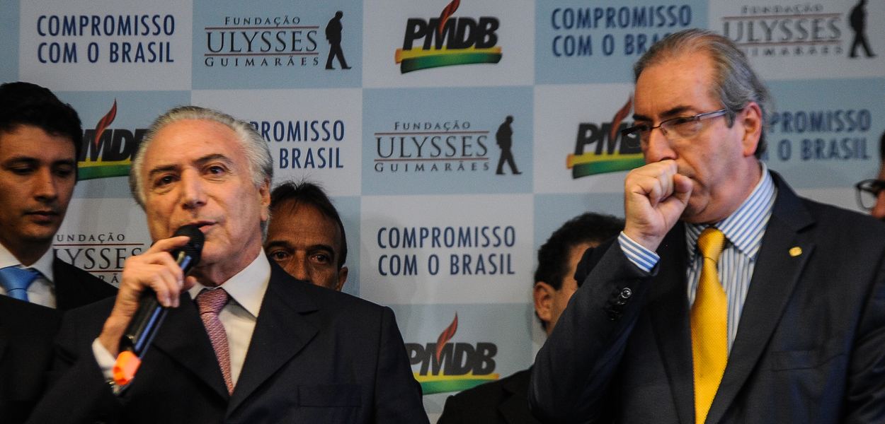 Michel Temer e Eduardo Cunha