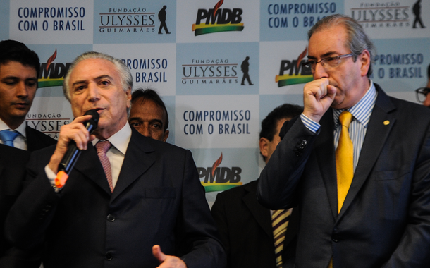 Michel Temer e Eduardo Cunha