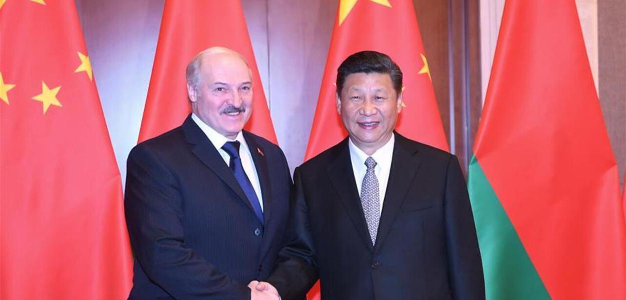 Xi Jinping e Lukashenko